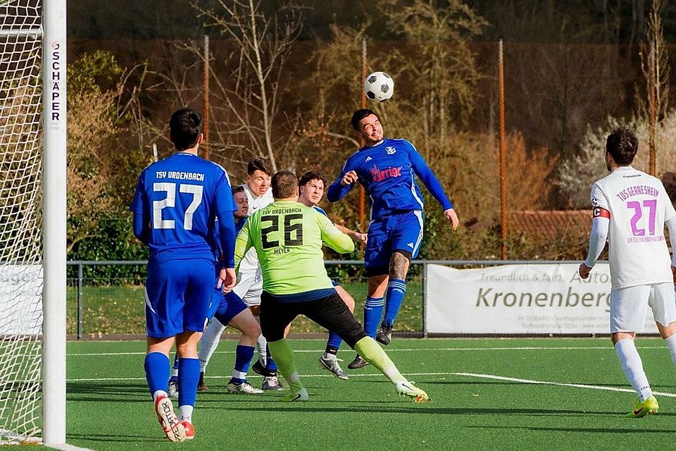 Der TSV Urdenbach gehört zu den Teams, die im Tabellenkeller gepunktet haben.