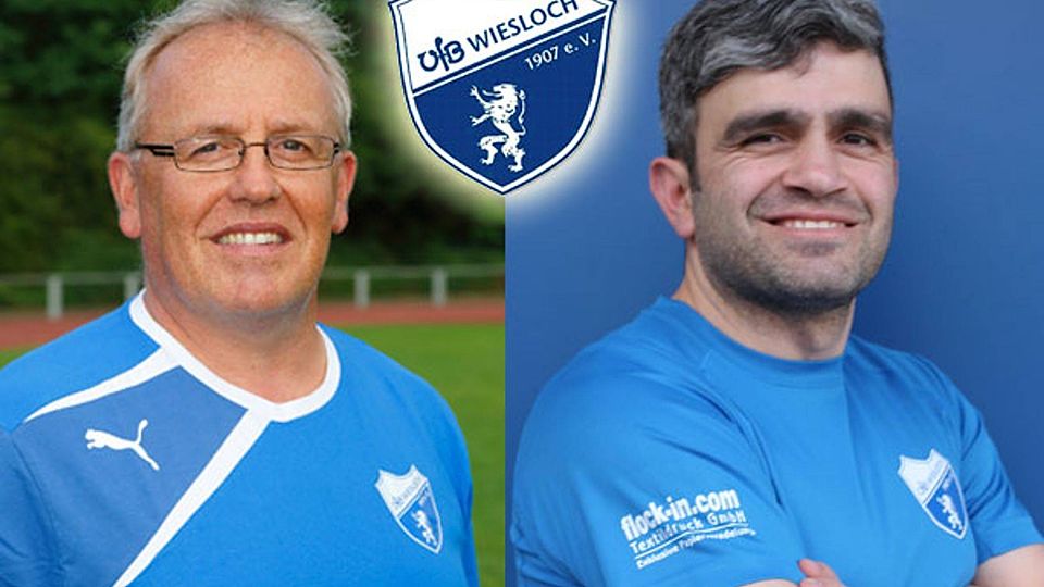 Ertun "Litti" Ergün (re.) wird mit sofortiger Wirkung Nachfolger von Volker Keitel beim VfB Wiesloch.        Fotos/Grafik: Pfeifer/VfB/cwa