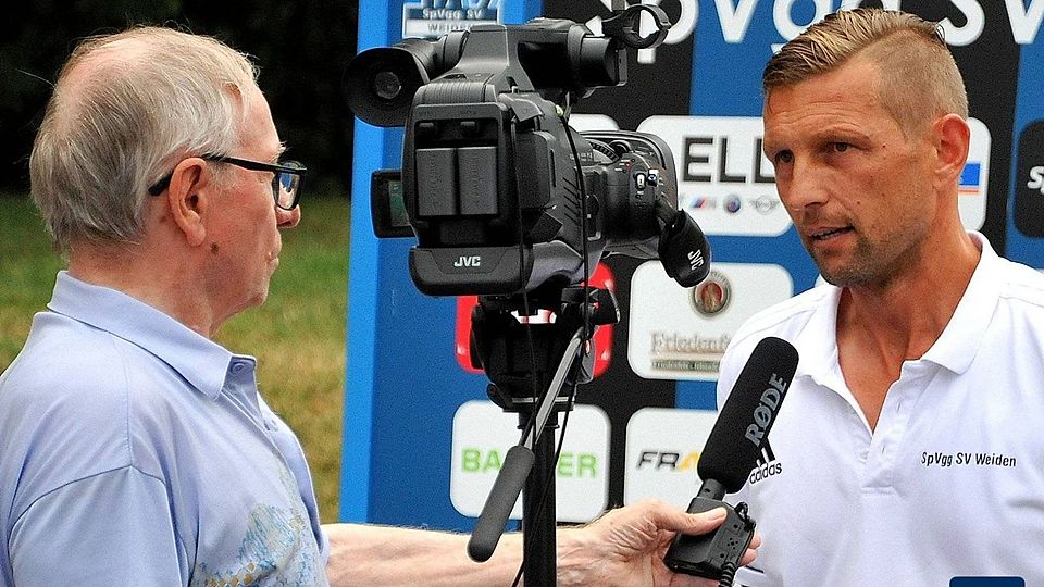 Andreas Scheler (re.) spielt mit der SpVgg SV Weiden eine beeindruckende Saison 
