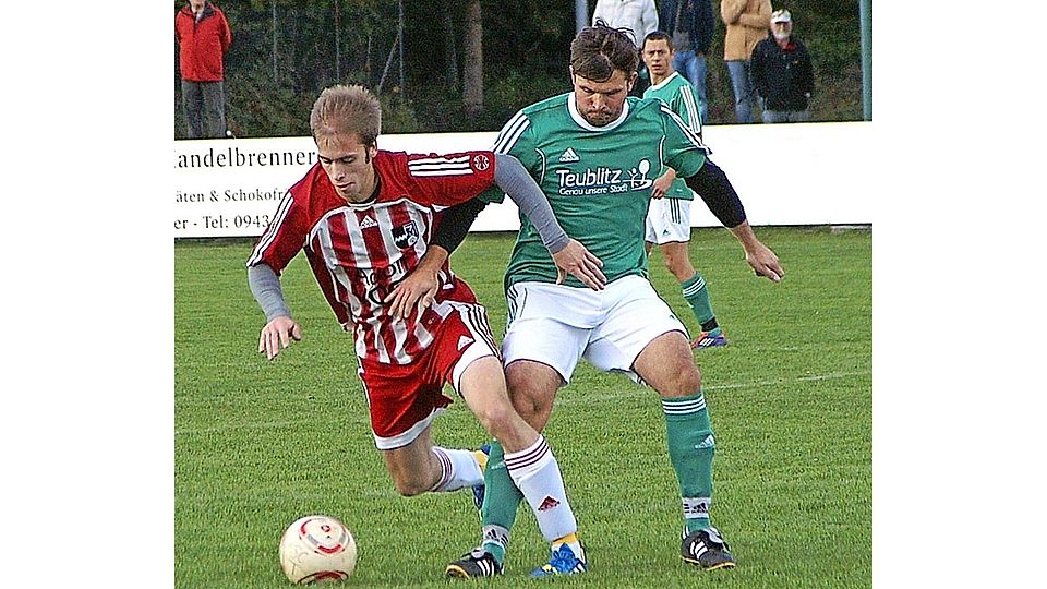 Der SC Teublitz unterlag dem TSV Winklarn trotz zahlreicher Chancen knapp mit 0:1. Foto: Artmann