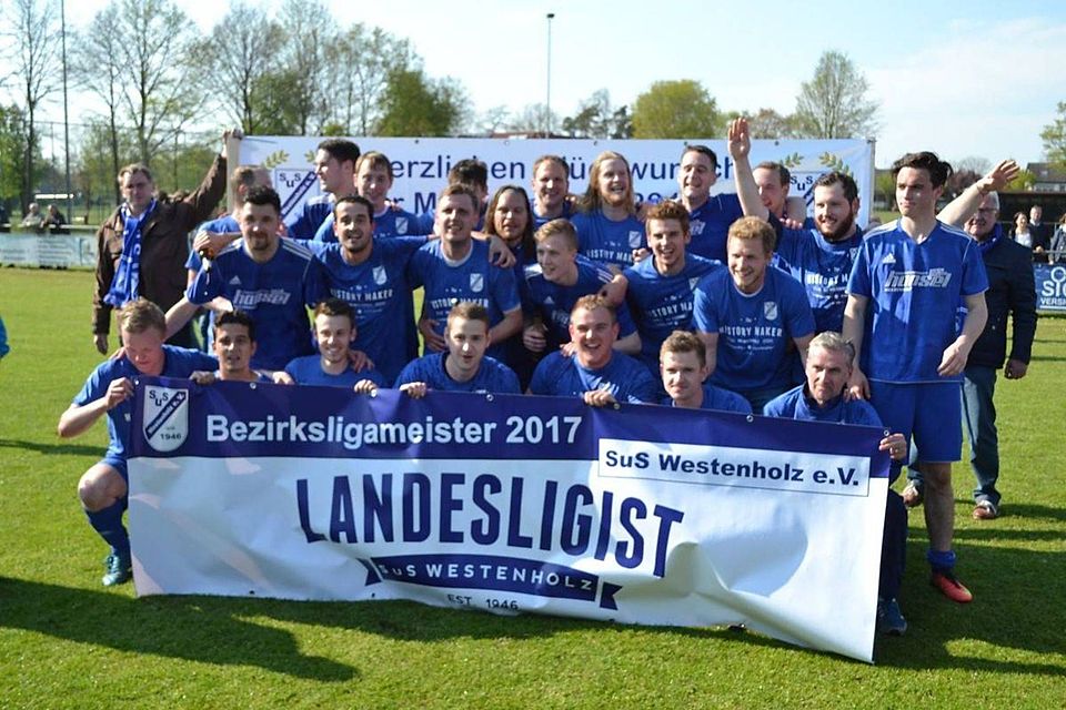 Der SuS Westenholz spielt seit Sommer 2017 in der Landesliga.