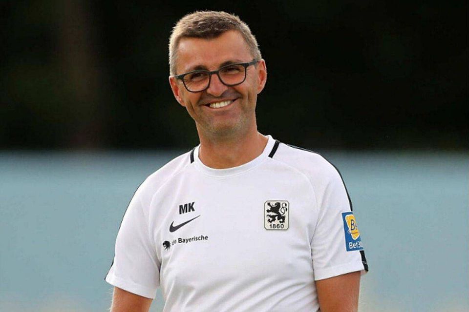 War mit dem Testspiel gegen die SpVgg Bayreuth sehr zufrieden: Löwen-Trainer Michael Köllner.
