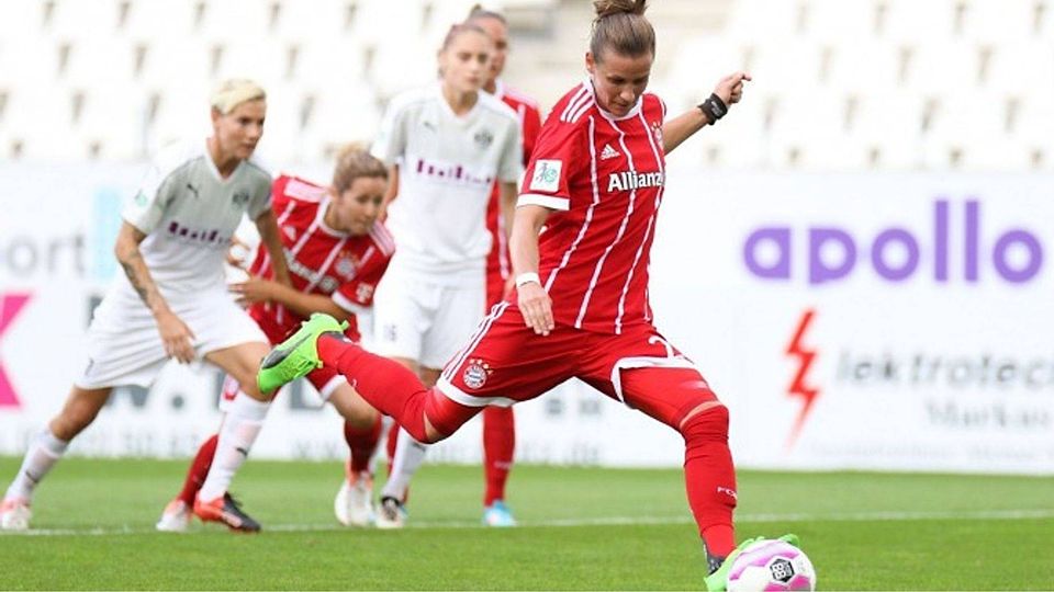Torgefährliche Nationalspielerin: Simone Laudehr traf im Bayern-Trikot in der Frauen-Bundesliga bereits vier Mal. Eibner