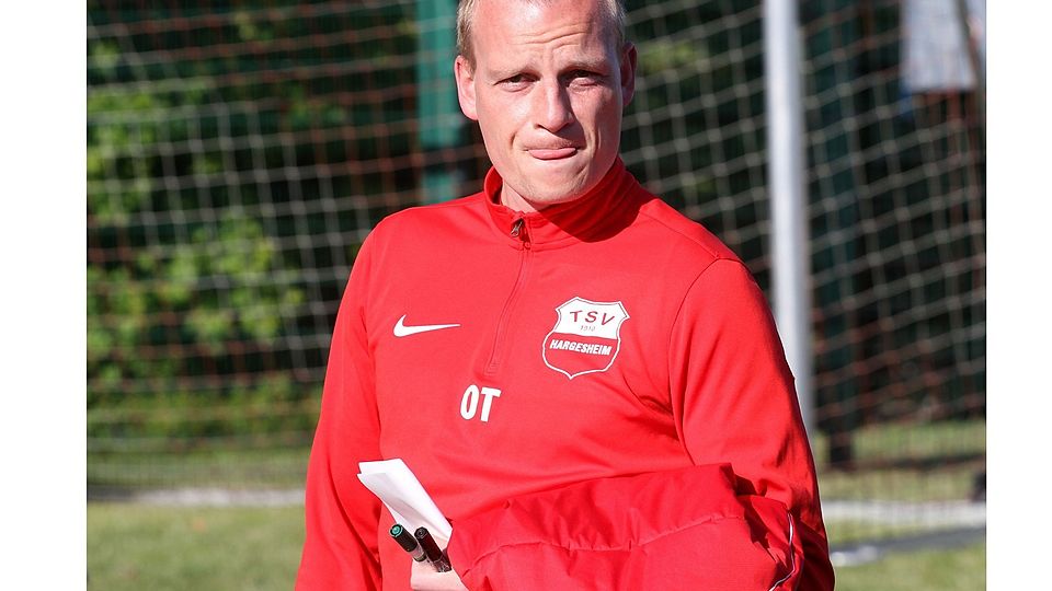 Oliver Traut, Trainer des TSV Hargesheim.