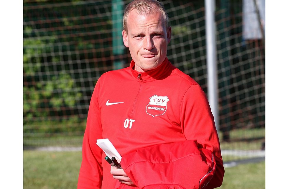 Oliver Traut, Trainer des TSV Hargesheim.