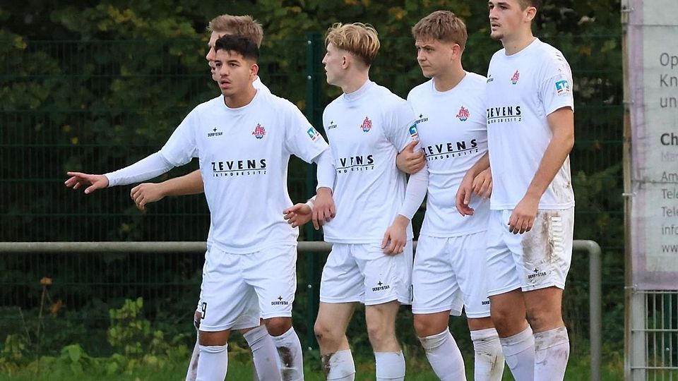 Der 1. FC Kleve hat zumindest das Tabellenende schonmal verlassen.