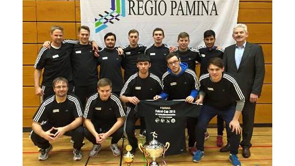 Die Futsal-Auswahl des Südwestdeutschen FV beim Pamina-Cup (Foto:SWFV)