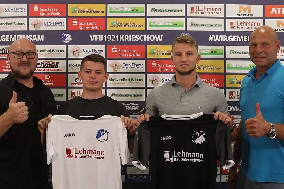 Manager Christof Lehmann, Paul Pahlow, Leo Felgenträger, Finanzvorstand Bernd Parnitzke.