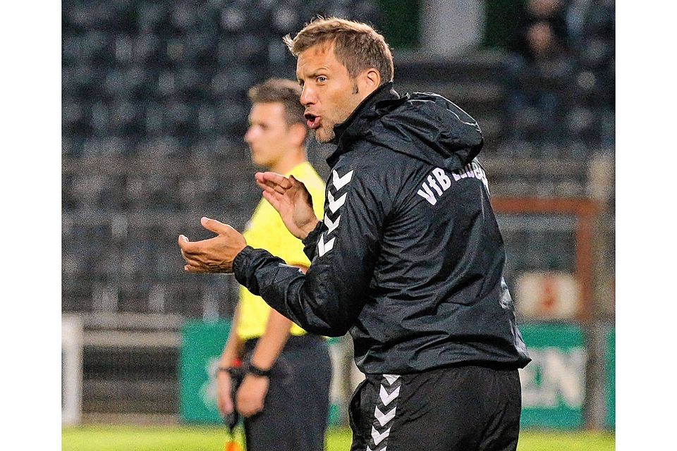 Appelliert an die einfachen Dinge: VfB-Trainer Rolf Landerl.Jürgensen