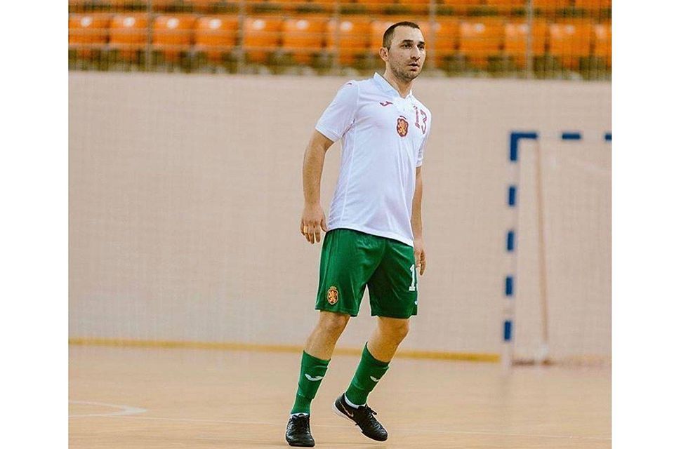Marko Kostic ist amtierender bulgarischer Futsal-Nationalspieler.