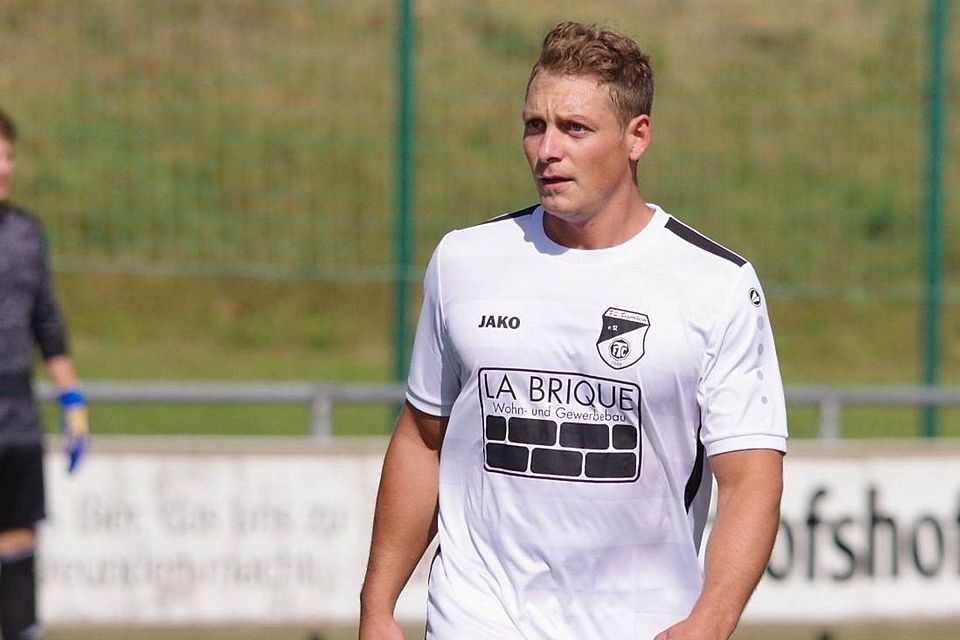 Stefan Schmidl stürmt seit diesem Sommer für den FC Tegernheim.