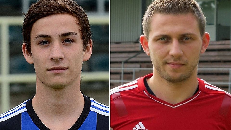 Andreas Koppmann (l.) und Matthias Dietl (r.) kicken in der neuen Saison für den SV Etzenricht. Fotos: lg/sfz