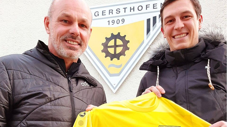 Gerhard Hildmann (links) und sein Sohn Michael bilden in der kommenden Saison das Trainergespann beim TSV Gersthofen.