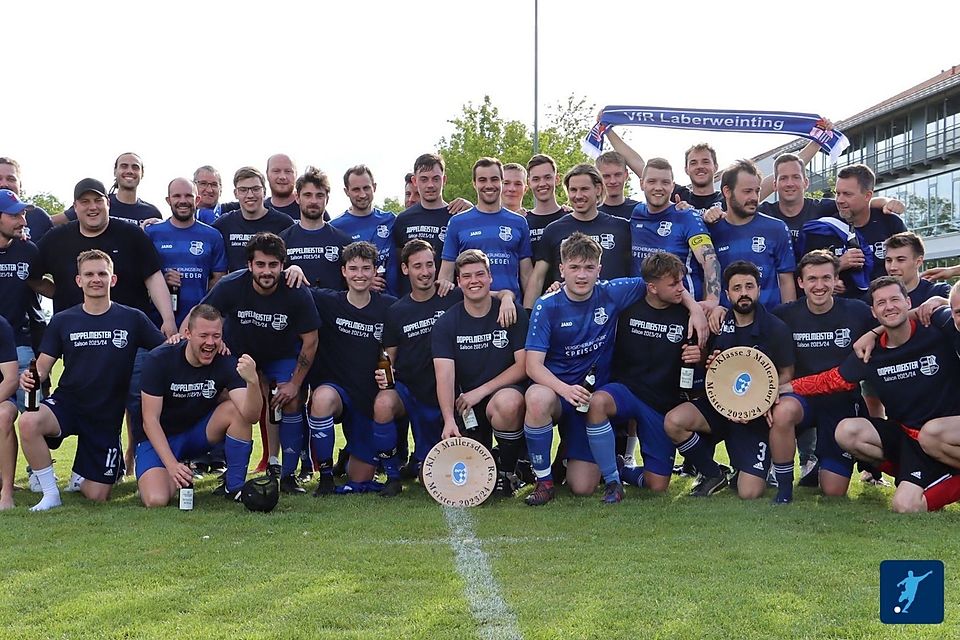 Meister der A-Klasse Mallersdorf: Der VfR Laberweinting.