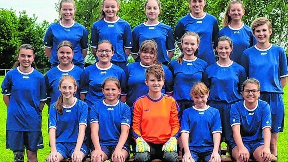 Haben eine starke Saison abgeliefert: Die U15-C-Juniorinnen der SG Vossenack-Hürtgen-Kesternich.