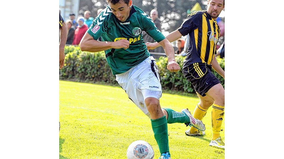 Lübecks Goalgetter Stefan Richter (li.) erwartet gegen seinen Ex-Club ein Kampfspiel. Foto: Wrege