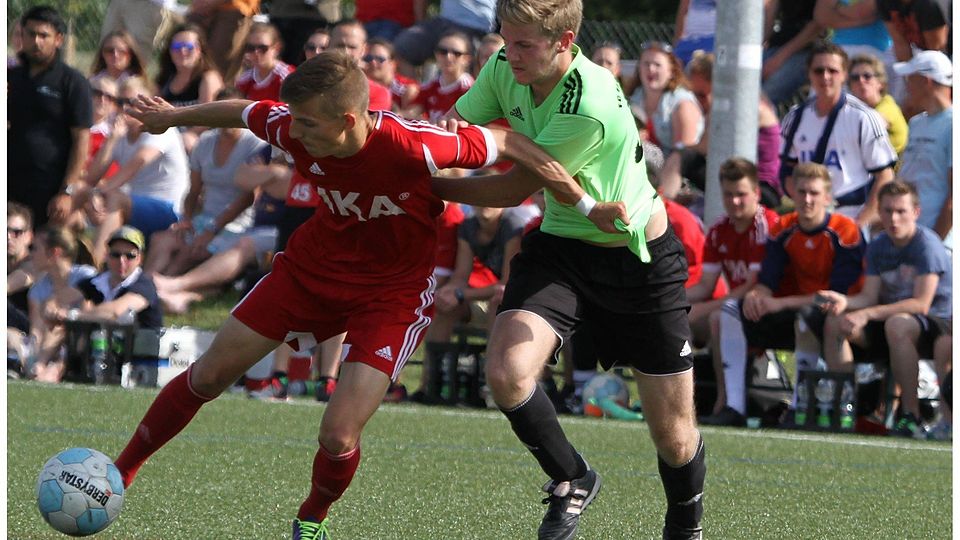 Ist nur schwer aufzuhalten: Staufens Noah Pirk (links). | Archivfoto: Matthias Konzok.