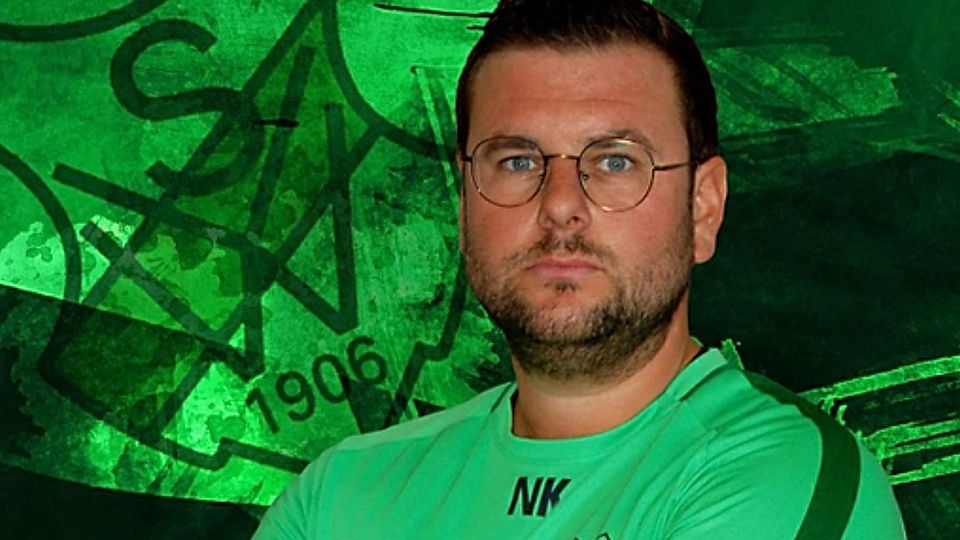 Niklas Kleef coacht den SV Wickrathberg in der Kreisliga C.