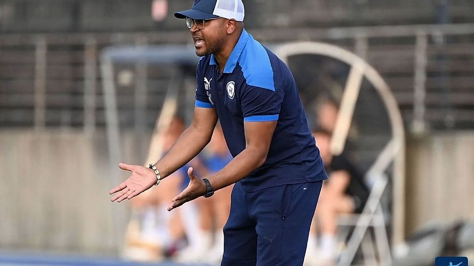 Abu Njie in Aktion in der Regionalliga