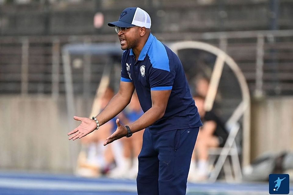 Abu Njie in Aktion in der Regionalliga