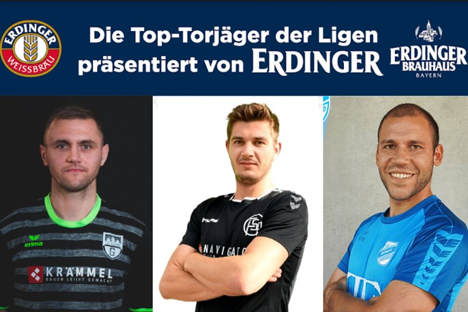 Raffael Ascher (m.) führt nun vor Srdan Ivkovic (l.). Christoph Traub hat sich auf Platz drei geschossen.