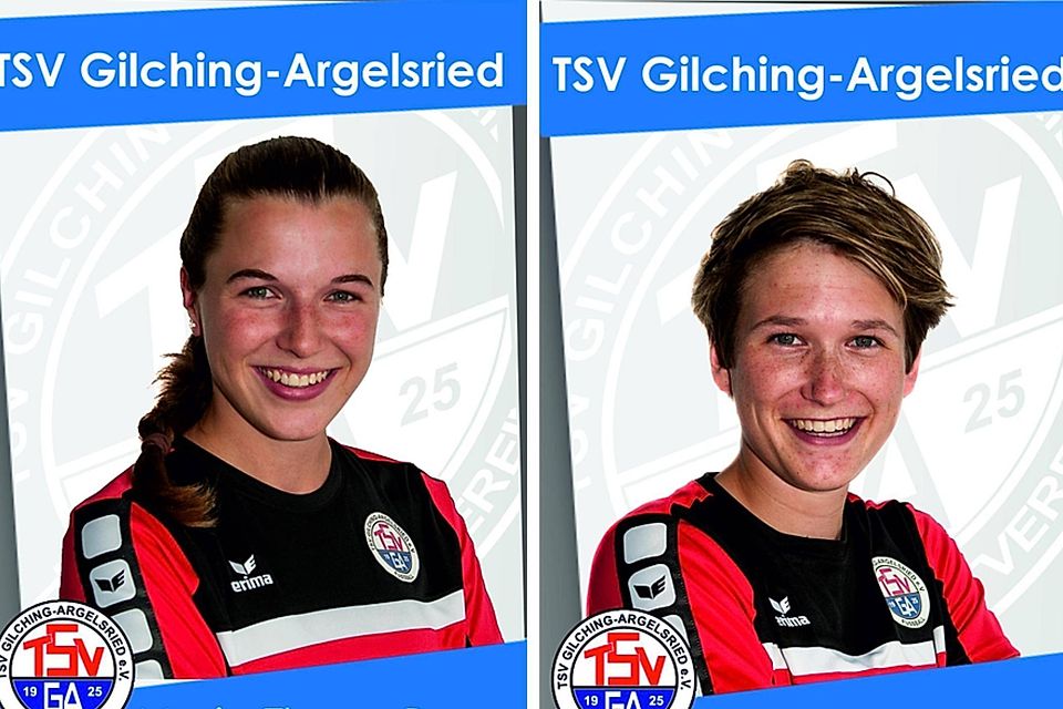 Marie-Theres Bauer (li.) und Sarah Lapuh trafen zum Sieg des TSV Gilching-Argeldsried.