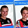 Marie-Theres Bauer (li.) und Sarah Lapuh trafen zum Sieg des TSV Gilching-Argeldsried.