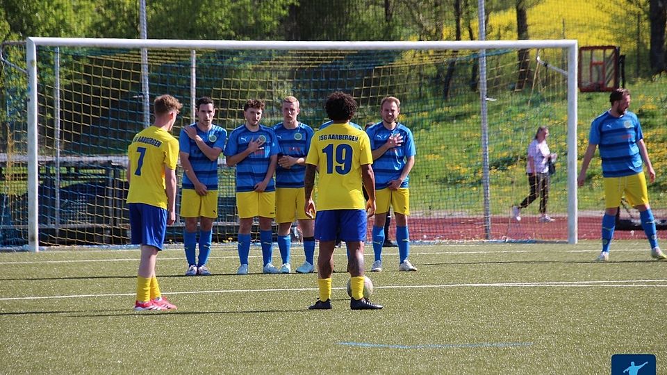 Die JSG Aarbergen und die SG Hünstetten trennten sich unentschieden.