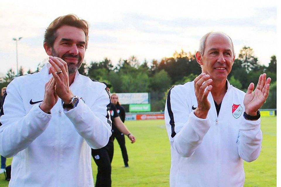 Wieder vereint bei Türkgücü München: Reiner Maurer und Robert Hettich arbeiteten bereits beim TSV 1860 München zusammen.