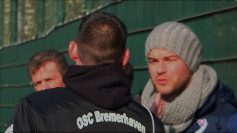 OSC Bremerhaven erlebte biem Blumenthaler SV ein Debakel und verlor mit 1:7. Foto Schmidt