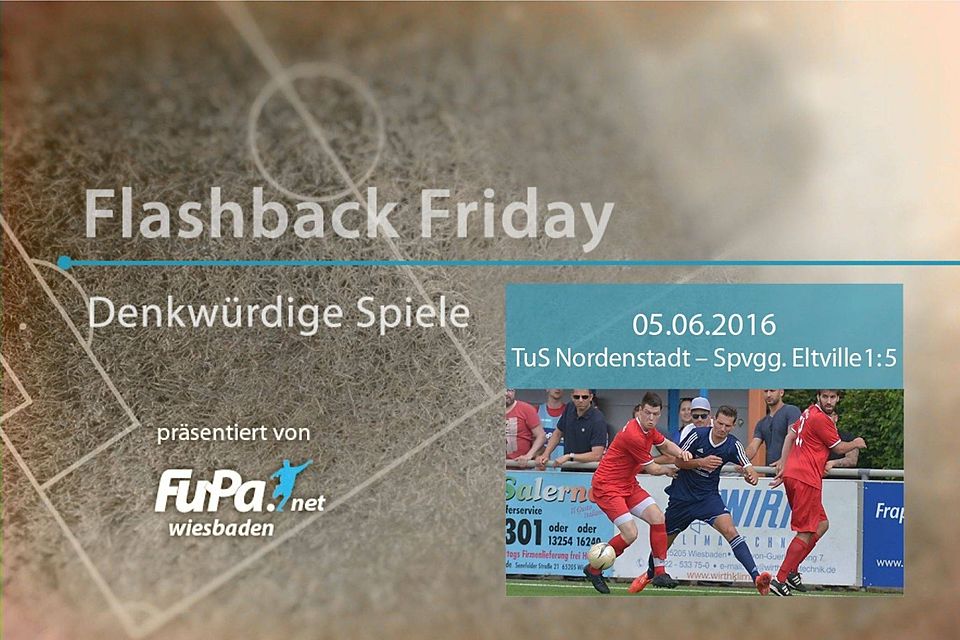 Am 05. Juni 2016 gelang der Spvgg. Eltville durch einen spektakulären Relegationserfolg der Aufstieg in die Gruppenliga Wiesbaden.