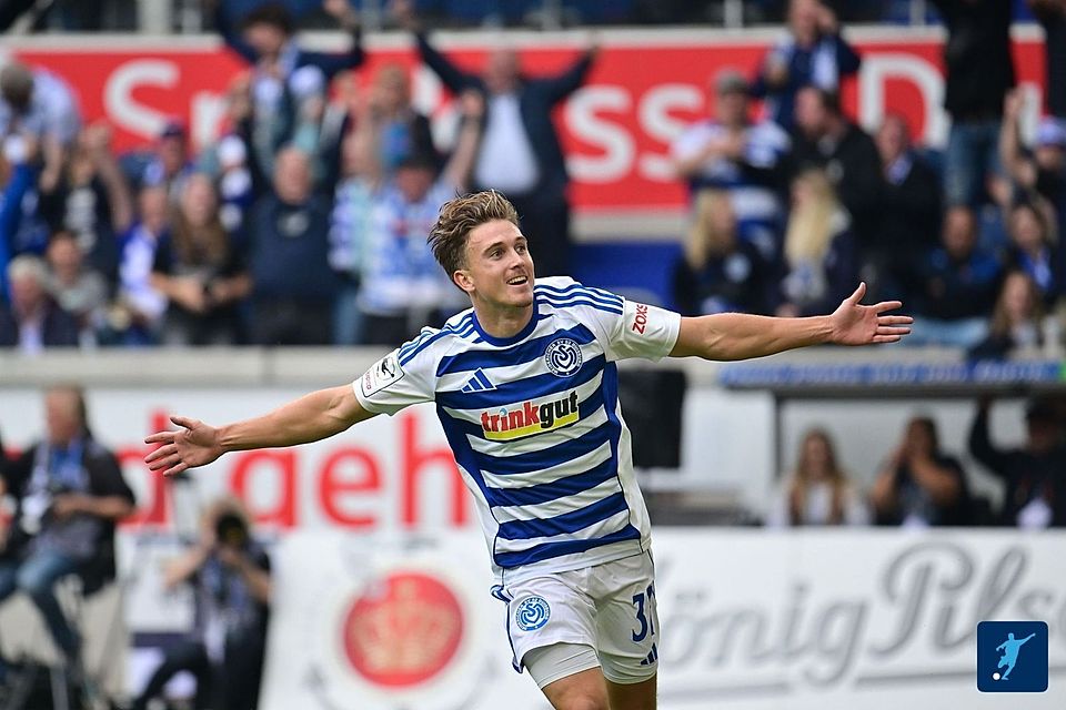 Patrick Sussek trifft doppelt für den MSV Duisburg.