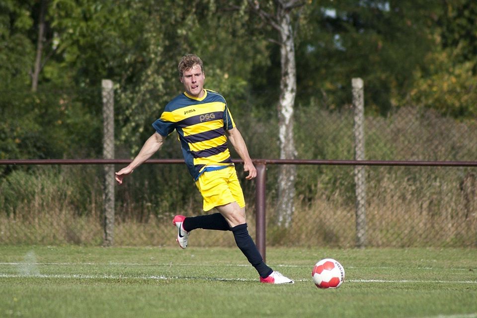 Benno Göschick war am Samstag nicht der einzige Spieler mit drei Toren.  Foto: Seifert