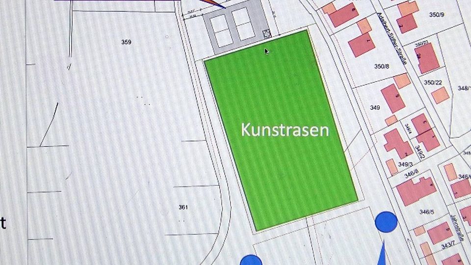 Erster Planentwurf: So soll die Erweiterung des Isener Sportgeländes ausschauen.