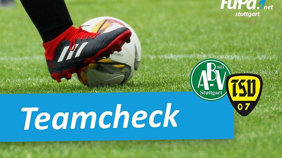 Der Teamcheck für die SGM ABV/TSV 07 Stuttgart.