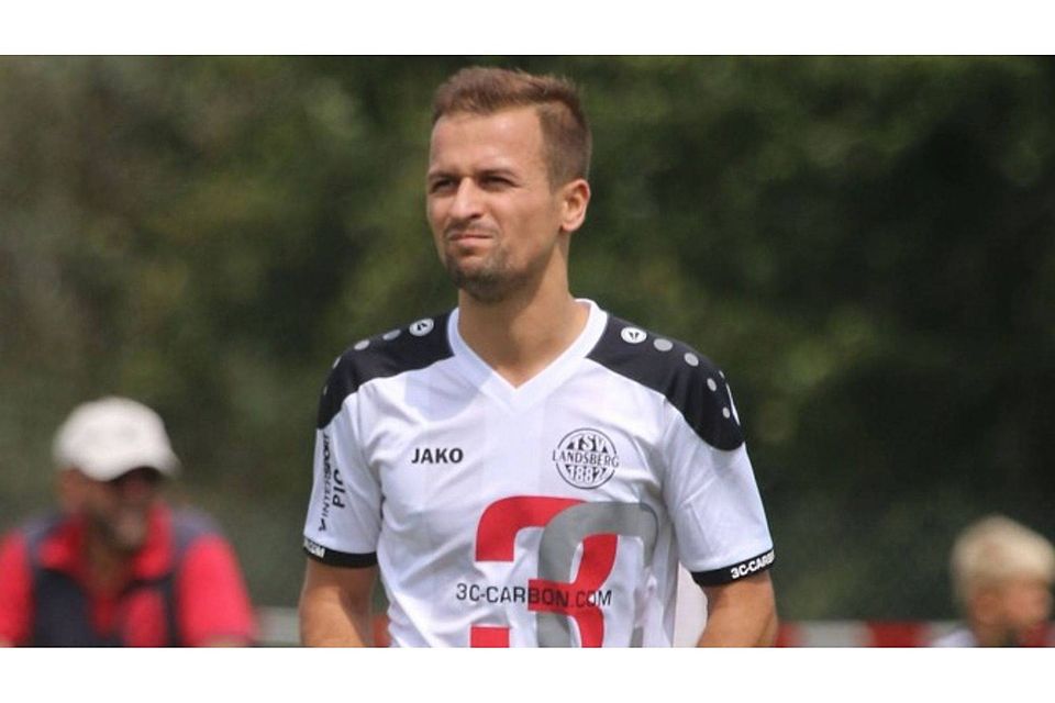 Als Spielertrainer erfolgreich: Muriz Salemovic steht mit dem TSV Landsberg auf Platz zwei in der Landesliga Südwest. rh