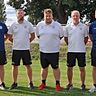 Teammanager Sandor Cseke, Robert Albrecht, Richard Selka, Ralf Jenichen und Sportlicher Leiter Steve Schaller (von links).