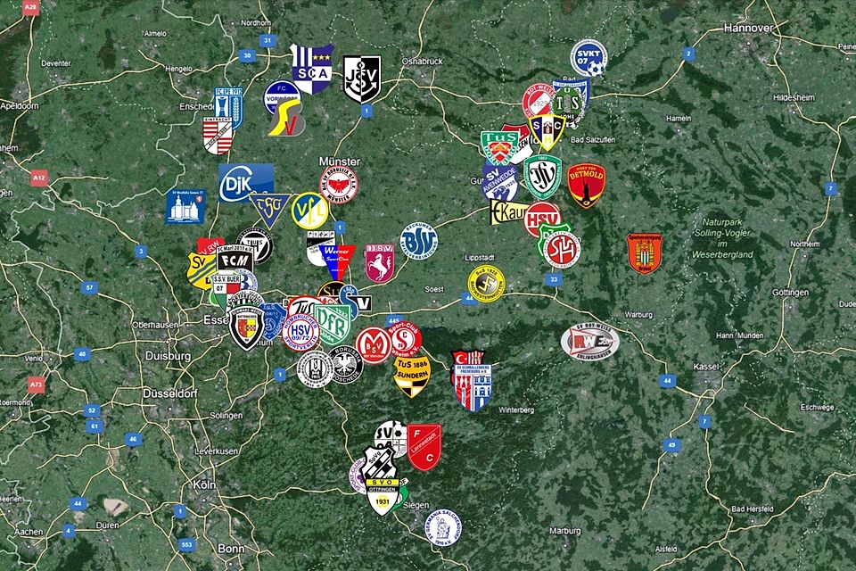 So könnten die Landesliga-Staffeln 2024/25 aussehen - FuPa
