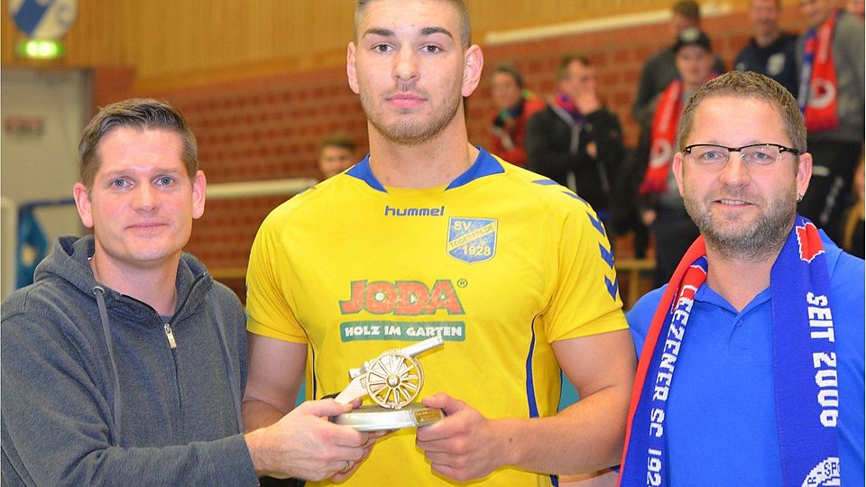 Morten Liebert (Todesfelde) sicherte sich die Torjäger-Kanone in Leezen. Foto: Hermann.
