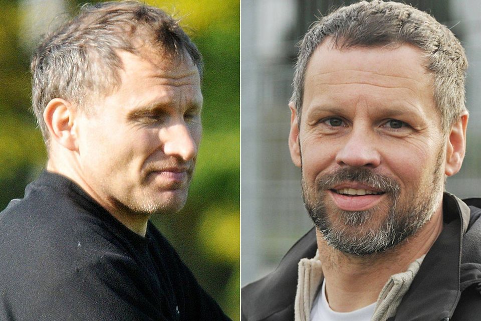 Auf Otto Horsch (links) folgt nun Joachim Dewein als Trainer bei den A-Junioren des FC Gundelfingen.  F.: Walter Brugger
