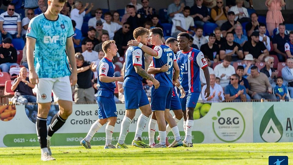 Der VfR Mannheim will mittelfristig noch weiter hoch als in die Oberliga.