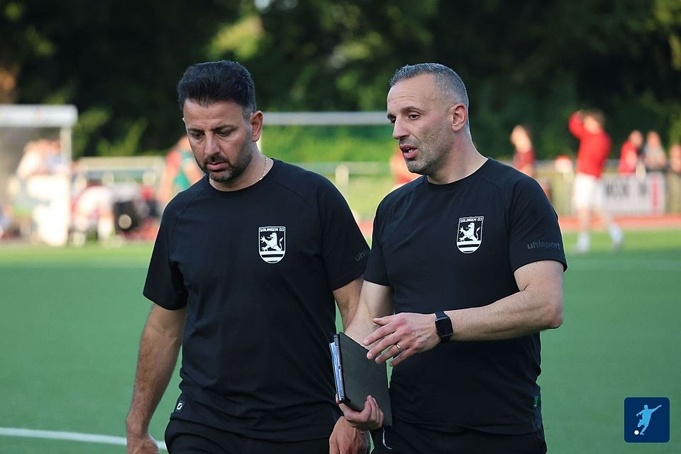Davide Venturiello (l.) und Daniele Varveri bleiben Wald erhalten. 