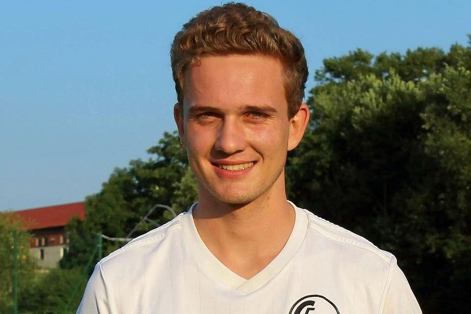 Manuel Milde vom FC Aich. Manuel Milde vom FC Aich.