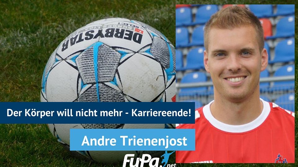 Andre Trienenjost muss seine Laufbahn vorzeitig beenden. 