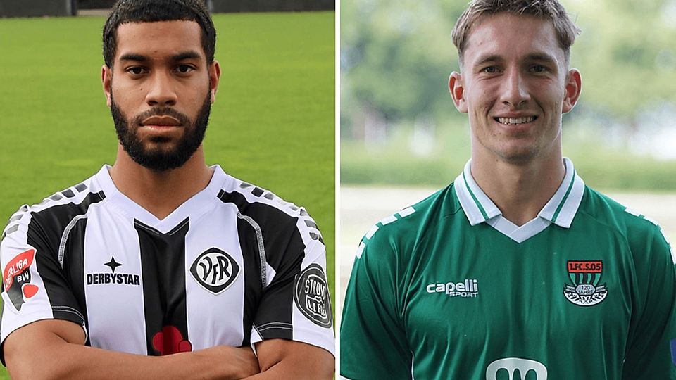 Jason Prodanovic (li.) hat sich Schweinfurt 05 angeschlossen. Nick Doktorczyk (re.) hat den FC 05 Richtung FSV Frankfurt verlassen.