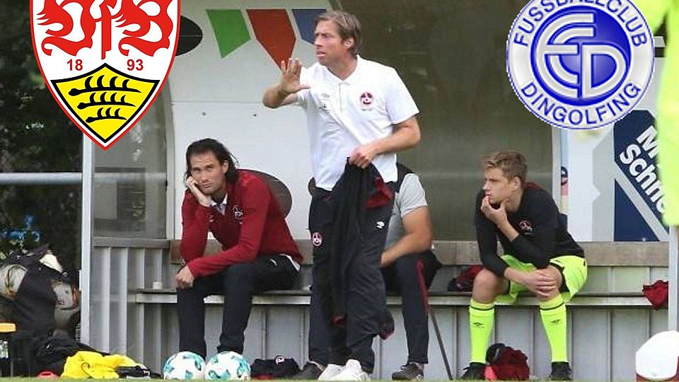 Acht Jahre beim 1. FC Nürnberg, dann in Augsburg, jetzt in Stuttgart: Michael Wimmer (mi.) ist im Fußball-Establishment angekommen.
