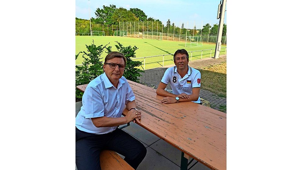 Andreas Podrug (links) und Helmut Hartl schauen zuversichtlich der neuen Saison entgegen. Foto: Privat