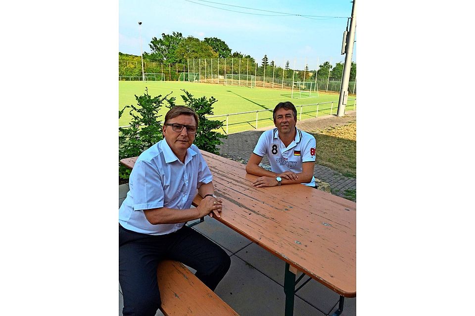 Andreas Podrug (links) und Helmut Hartl schauen zuversichtlich der neuen Saison entgegen. Foto: Privat