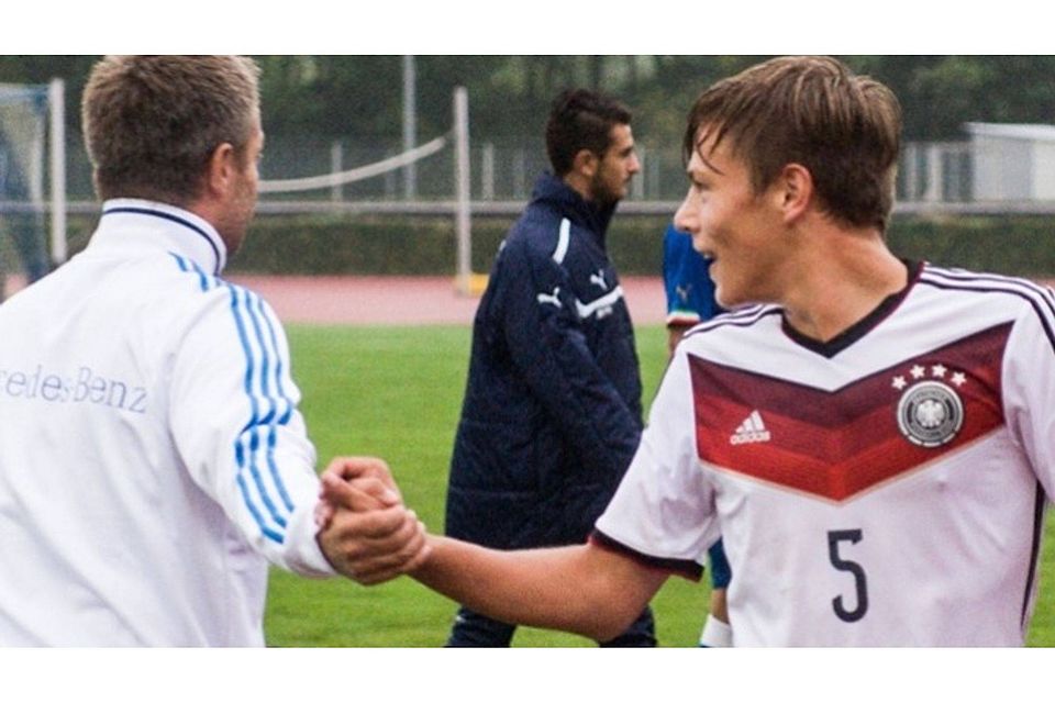 Paul Grauschopf, hier im Junioren-Nationaldress, versucht sich beim FC Ingolstadt. Foto: Pieknik