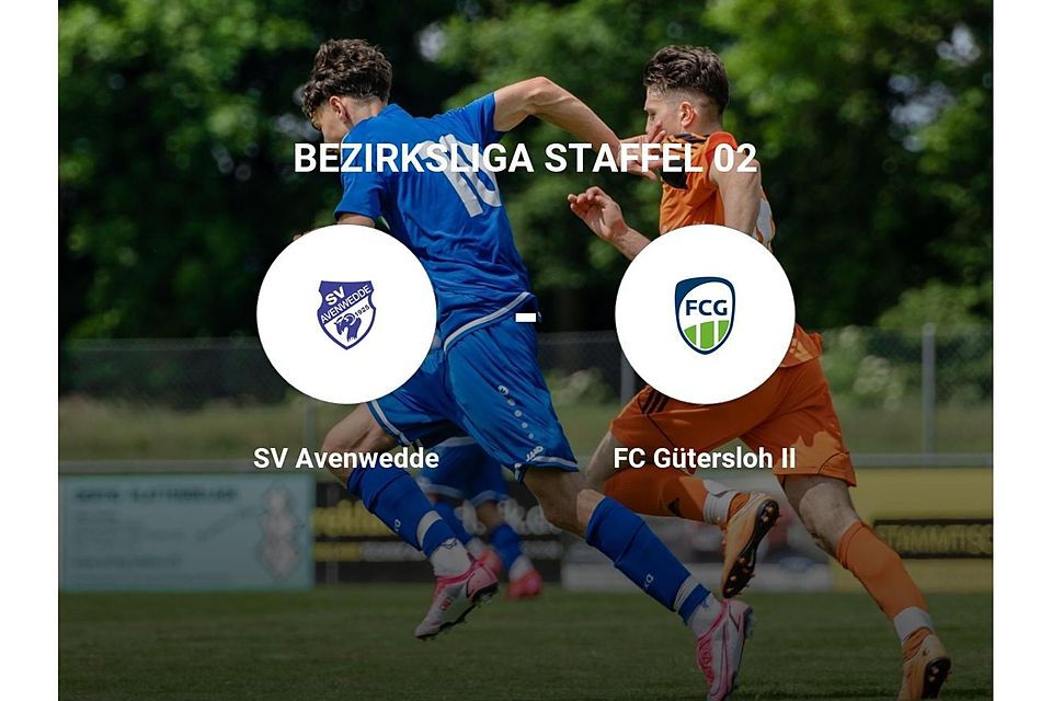SV Avenwedde gegen FC Gütersloh II